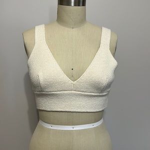 NWT Zara Bralette Thick Sweater Knit